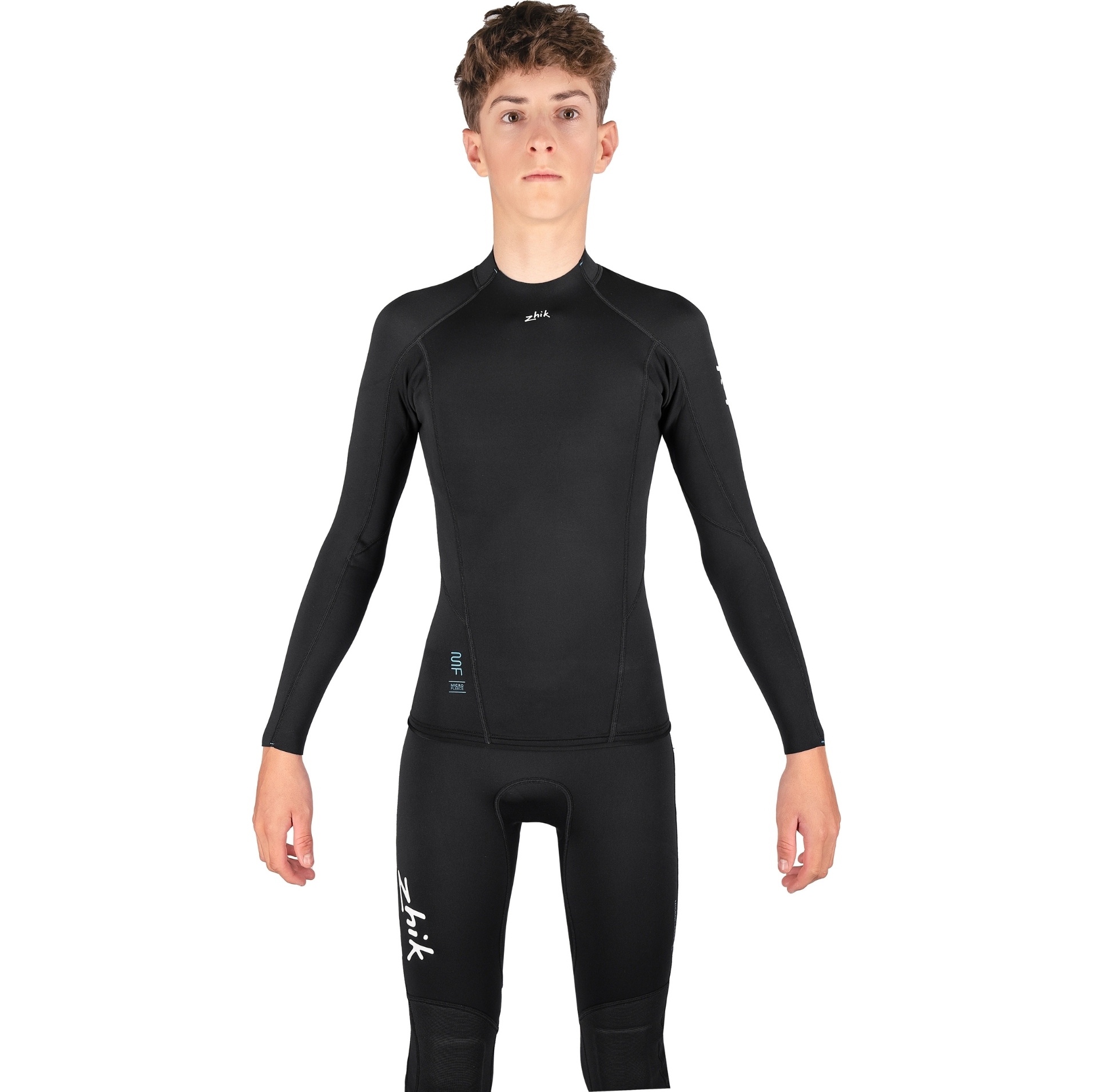 2026 Zhik Junior Microfleece Top DTP-0530 - Black